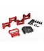 Mount for center differential 6061-T6 aluminum (red-anodized) (Sledge) TRX9584R