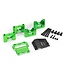 Traxxas Mount for center differential 6061-T6 aluminum (green-anodized) (Sledge) TRX9584G