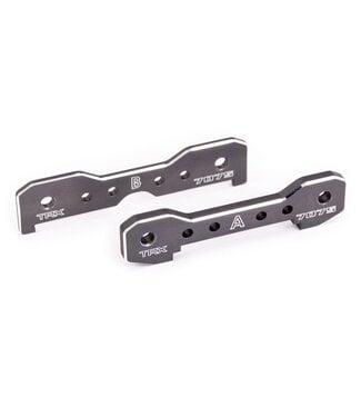 Traxxas Tie bars front 7075-T6 aluminum (dark titanium-anodized) (fits Sledge) TRX9629A