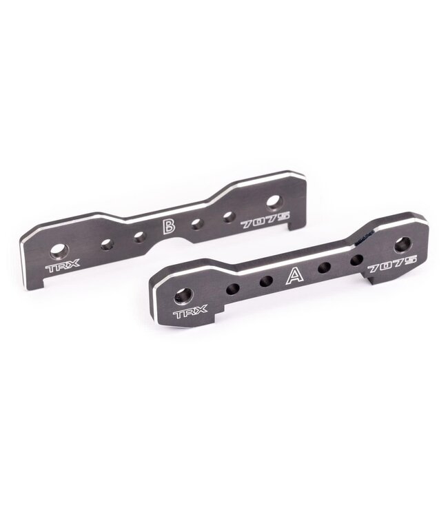 Tie bars front 7075-T6 aluminum (dark titanium-anodized) (fits Sledge) TRX9629A