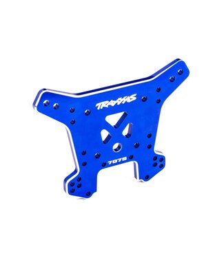 Traxxas Shock tower rear 7075-T6 aluminum (blue-anodized) (fits Sledge)