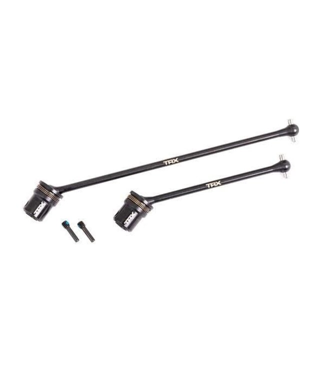 Driveshafts center assembled (steel constant-velocity) front & rear (fits Sledge) TRX9655X