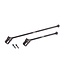 Traxxas Driveshafts center assembled (steel constant-velocity) front & rear (fits Sledge) TRX9655X