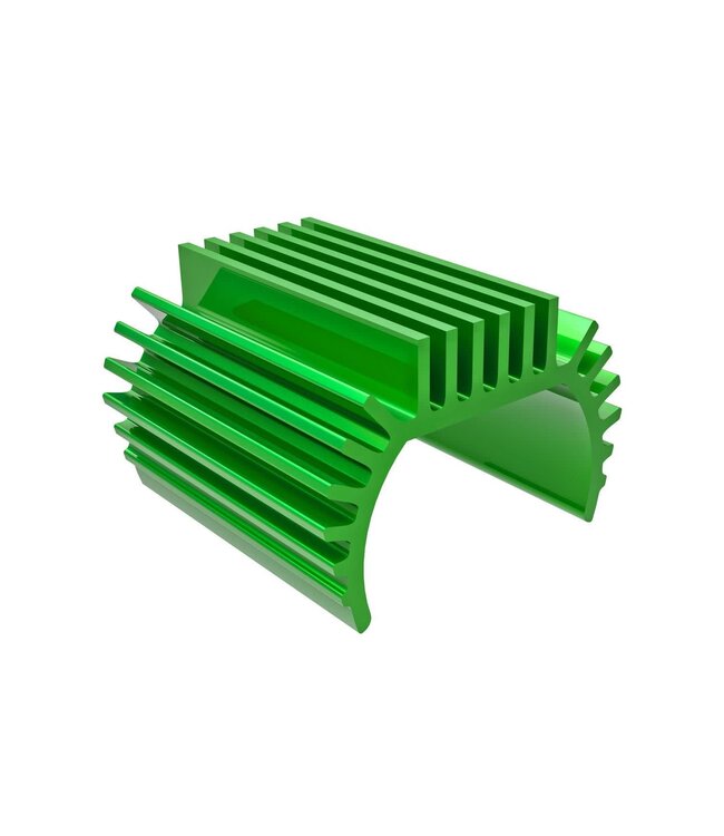Heat sink for Titan 87-T motor (6061-T6 aluminum green-anodized) TRX9793-GRN