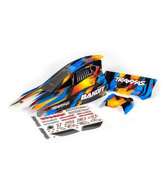 Traxxas Body Bandit VXL blue 2022 (painted with decals applied)