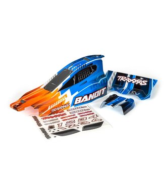 Traxxas Body Bandit Brushed 2022 orange (painted with decals applied)