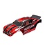 Traxxas Body Rustler Brushed red 2022 (painted with decals applied)