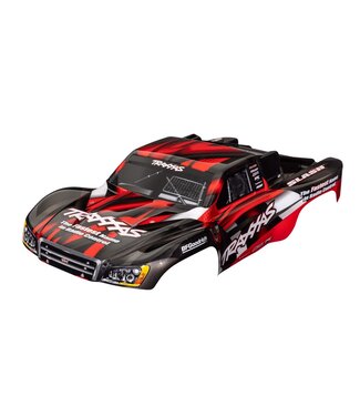 Traxxas Body Slash 2WD (also fits Slash VXL & Slash 4X4) red 2022 (painted with decals applied)