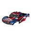 Traxxas Body Slash 2WD (also fits Slash VXL & Slash 4X4) red/blue 2022 (painted with decals applied)