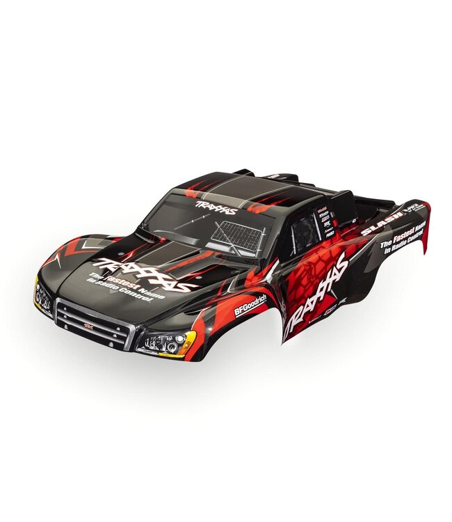 Body Slash VXL 2WD 2022 (also fits Slash 4X4) red (painted with decals applied)