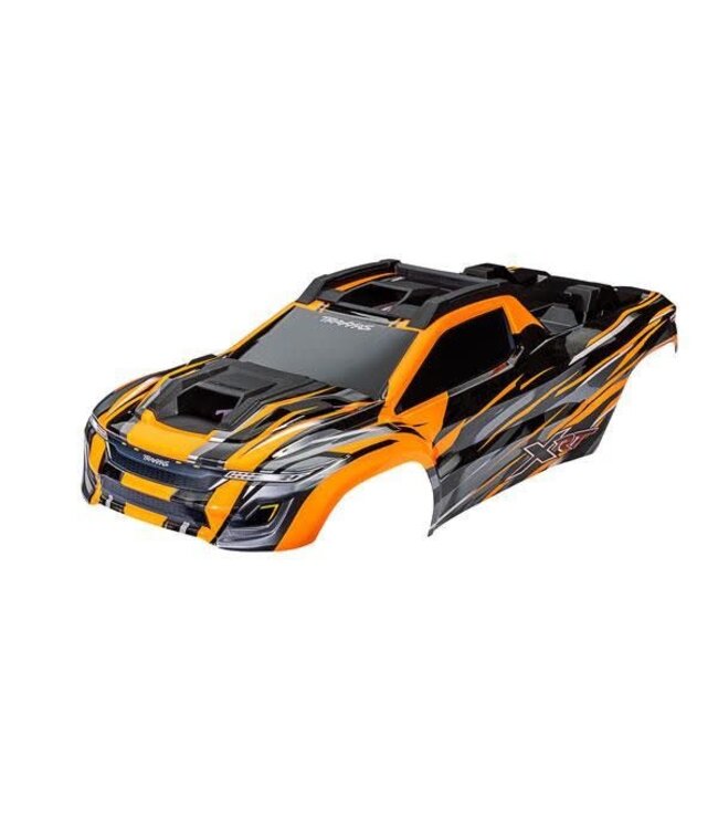 Body XRT orange (painted) (assembled with front & rear body supports for clipless mounting roof & hood skid pads)