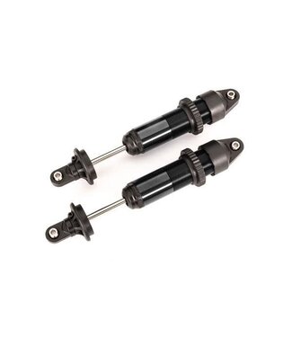 Traxxas Shocks GTX medium (aluminum black-anodized) (fully assembled w/o springs) (2)