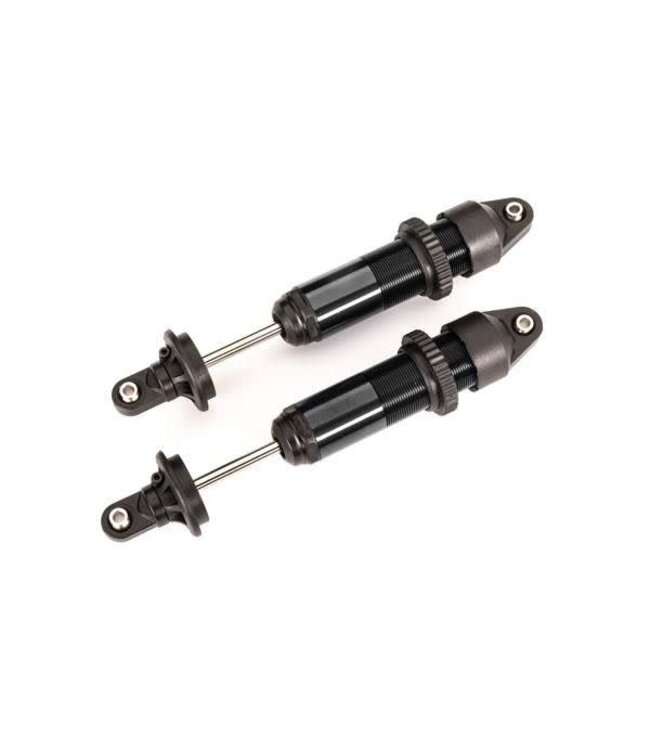 Shocks GTX medium (aluminum black-anodized) (fully assembled w/o springs) (2)