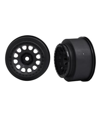 Traxxas Wheels XRT Race black (left and right) rim only needs rubber