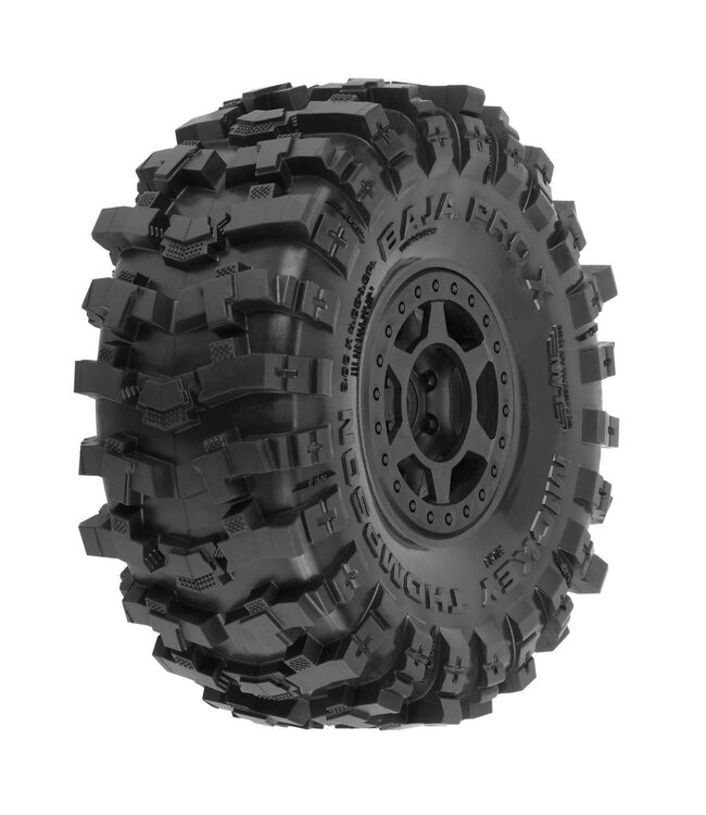 Proline 1/10 Baja ProX G8 F/R 1.9'' MTD 12MM Black on Holcomb (2)