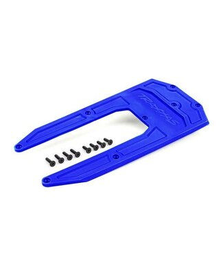 Traxxas Skidplate chassis blue (fits Sledge) TRX9623X