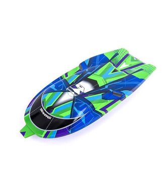 Traxxas Hatch for Spartan with green graphics