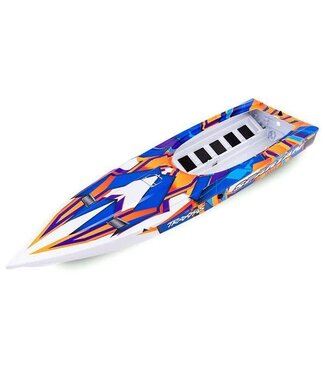 Traxxas Hull for Spartan with orange graphics (fully assembled)