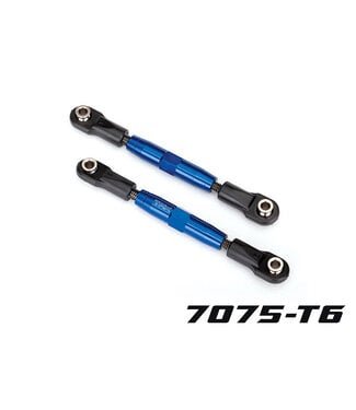 Traxxas Camber links front (tubes blue-anodized 7075-T6) with rod ends and hollow balls TRX3643X