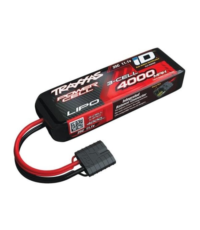 Power Cell LiPo 4000mAh 11.1V 3S 25C . all models ID. TRX2849X