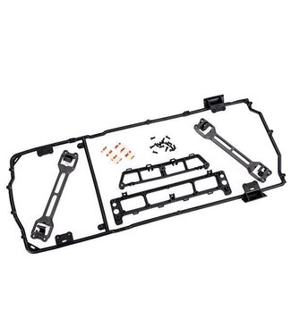 Traxxas Body cage with body mounts (F&R) and body mount latch (2) with 3x8mm BCS (15) (fits #9111 or 9112 bodies)