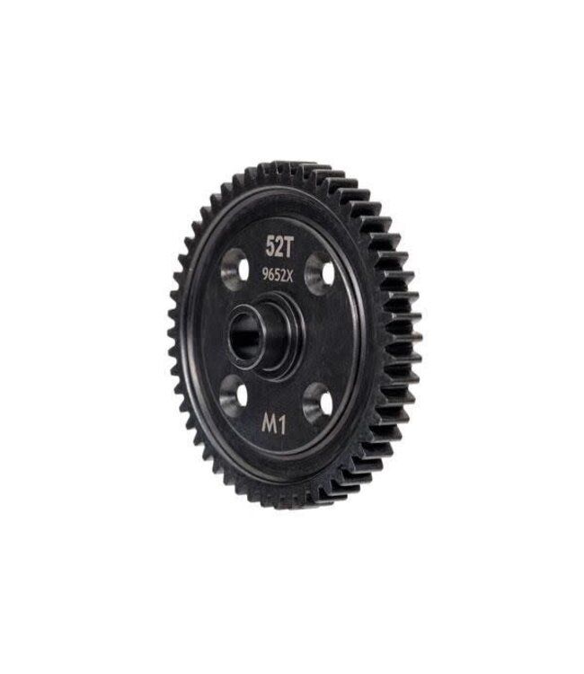Spur gear 52-tooth machined steel (1.0 metric pitch) TRX9652X
