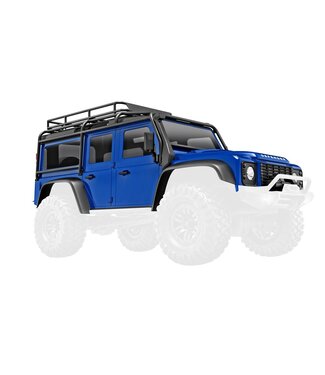 Traxxas Body Land Rover Defender Blue 1:18 complete TRX9712B