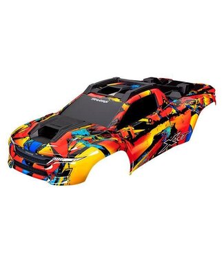 Traxxas Traxxas Body XRT Solar Flare (painted) (assembled with front & rear body supports for clipless mounting roof & hood skid pads)