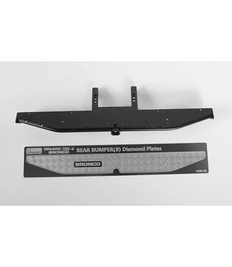 RC4WD RC4WD KS Rear Bumper for Traxxas TRX-4 '79 Bronco Ranger XLT (Black) (VVV-C0510)