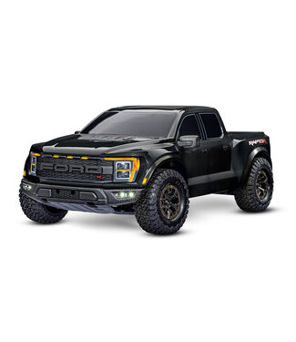 Traxxas Ford F-150 Raptor R 4X4 1/10 Scale 4WD Truck with TQi  2.4GHz Radio System (TSM) Black