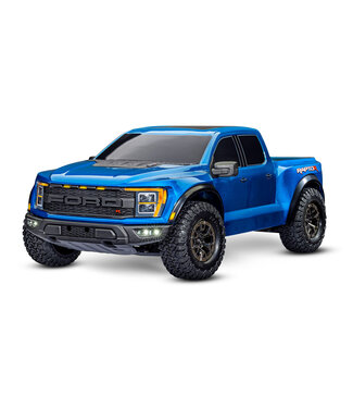 Traxxas Ford F-150 Raptor R 4X4 1/10 Scale 4WD Truck with TQi  2.4GHz Radio System (TSM) Blue