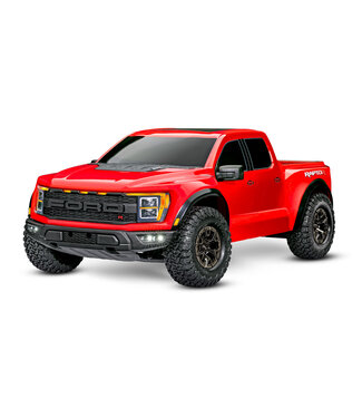 Traxxas Ford F-150 Raptor R 4X4 1/10 Scale 4WD Truck with TQi  2.4GHz Radio System (TSM) Red