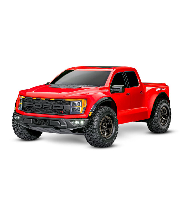 Ford F-150 Raptor R 4X4 1/10 Scale 4WD Truck with TQi  2.4GHz Radio System (TSM) Red