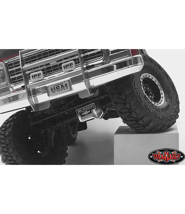 RC4WD Aluminum Diff Cover for Traxxas TRX4 Chevy K5 Blazer (Silver