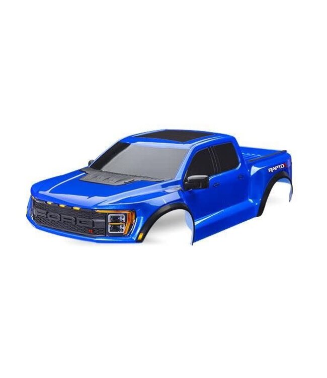 Body Ford Raptor R (BLUE) (complete) (requires #10124 & 10125 body mounts) TRX10112-BLUE