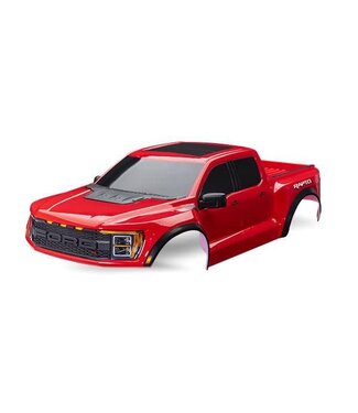 Traxxas Body Ford Raptor R (Red) (complete) (requires #10124 & 10125 body mounts) TRX10112-RED