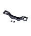 Traxxas Body mount front with adapter front and inserts (2) (for clipless body mounting) TRX10124