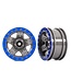 Traxxas Wheels TRX-4 Sport 2.2 (2) (Gray and Blue Beadlock Style) (2) TRX8180-BLUE