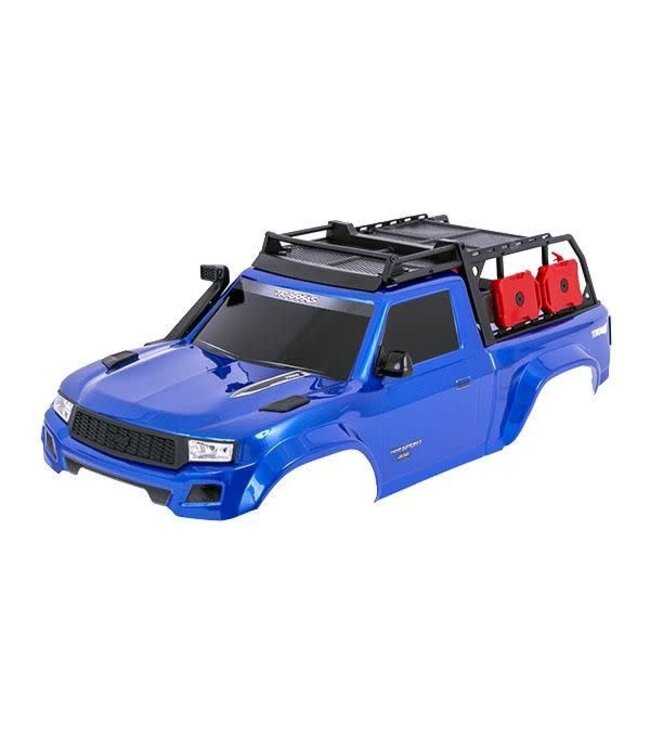 Body TRX-4 Sport complete Blue (decals applied) (clipless mounting) (requires #8080X inner fenders) TRX8213-BLUE