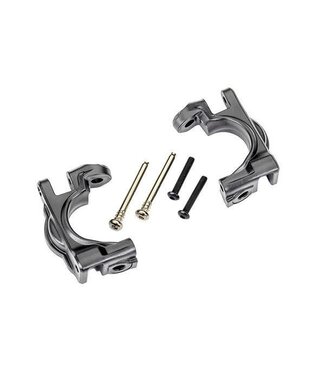 Traxxas Caster blocks extreme heavy duty Gray (left & right)(for use with #9080 upgrade kit) TRX9032-GRAY