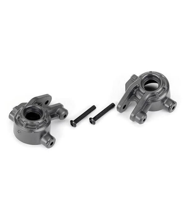 Steering blocks extreme heavy duty gray left & right (for use with #9080 upgrade kit) TRX9037-GRAY