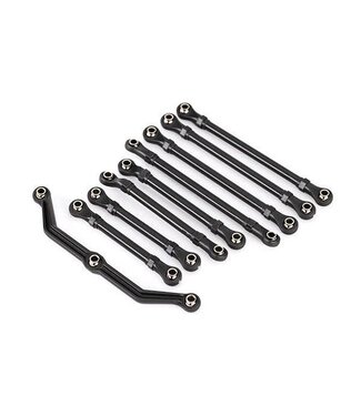 Traxxas Suspension link set complete (front & rear) (includes steering link (1) front lower links (2) front upper links (2) rear links (4) (fits 1/18 scale vehicles long 16MM wheelbase) TRX9842