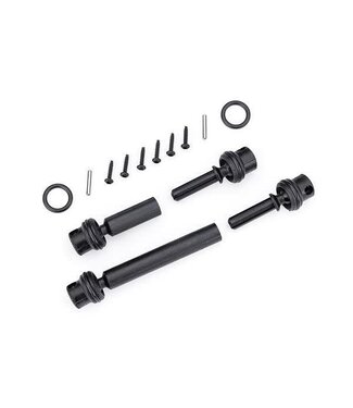 Traxxas Driveshafts center assembled (front & rear) (fits 1/18 scale vehicles long wheelbase) TRX9855