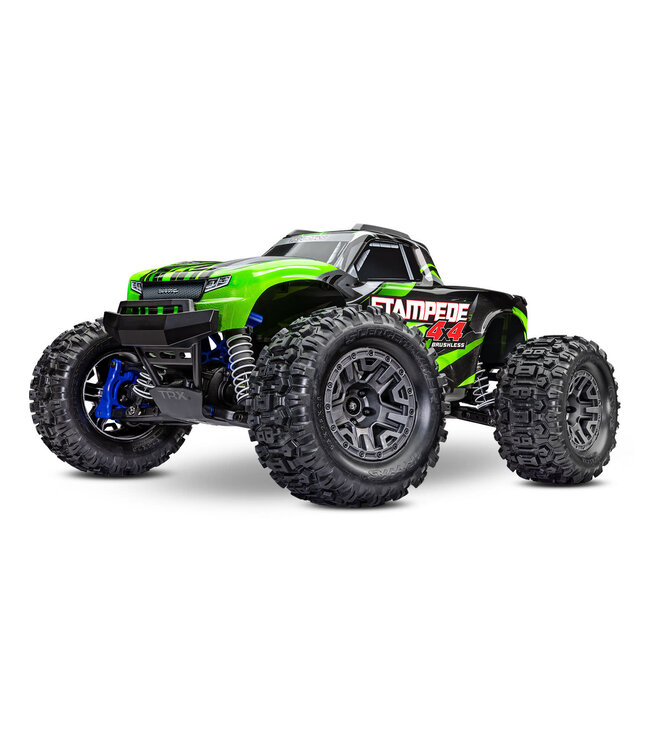 Stampede 4X4 BL2-S Brushless 1/10 scale 4WD Monster Truck TQ 2.4GHz - Green