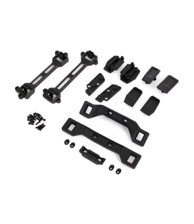 Clipless body conversion kit for Slash 4X4 (includes front & rear body mounts latches and hardware) TRX6928