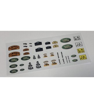 Camel Trophy decal sheet for TRX-4M