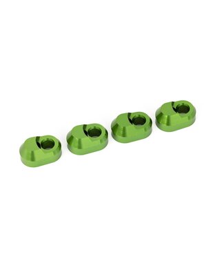 Traxxas Suspension pin retainer 6061-T6 aluminum (green-anodized) (4) TRX7743-GRN