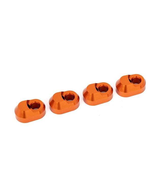 Suspension pin retainer 6061-T6 aluminum (orange-anodized) (4) TRX7743-ORNG
