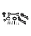 Traxxas Steering bellcranks (left & right) with draglink (6061-T6 aluminum gray-anodized) (fits X-Maxx) TRX7746-GRAY