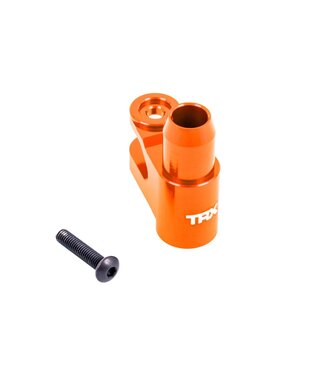 Traxxas Servo horn steering 6061-T6 aluminum (orange-anodized) TRX7747-ORNG